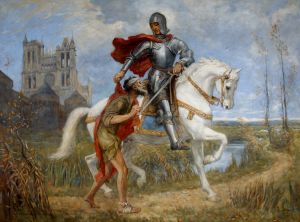 Sv. Martin přijede v neděli i do Hradce | Zdroj: Wikipedia